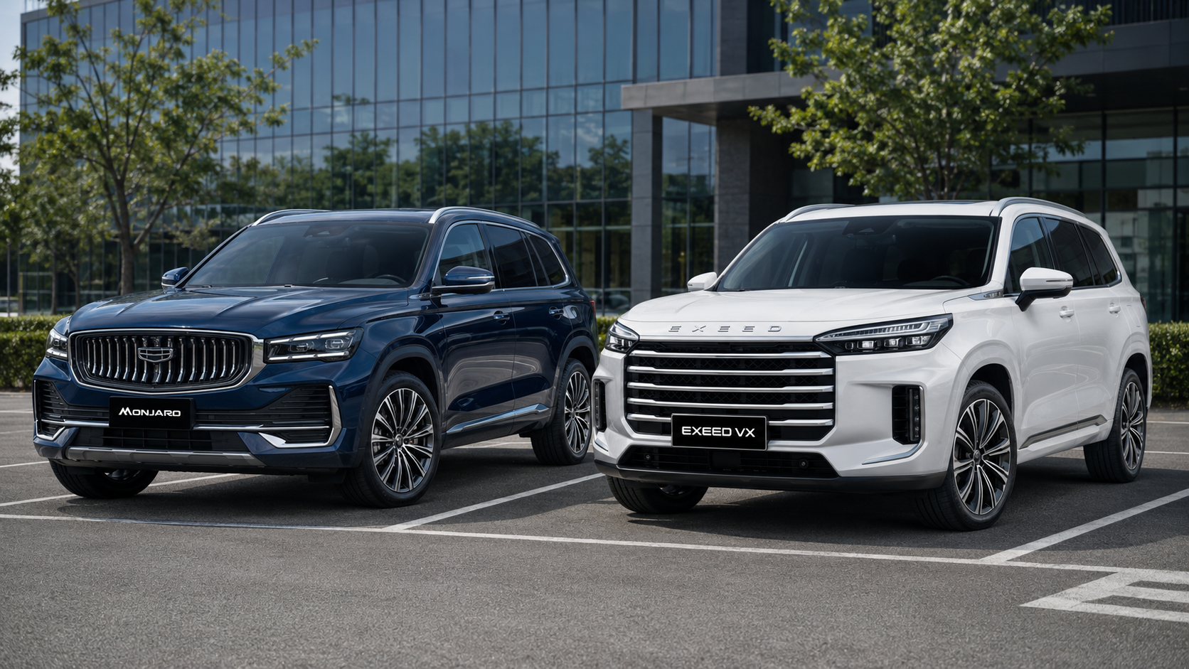 Альтернативные варианты Geely Monjaro