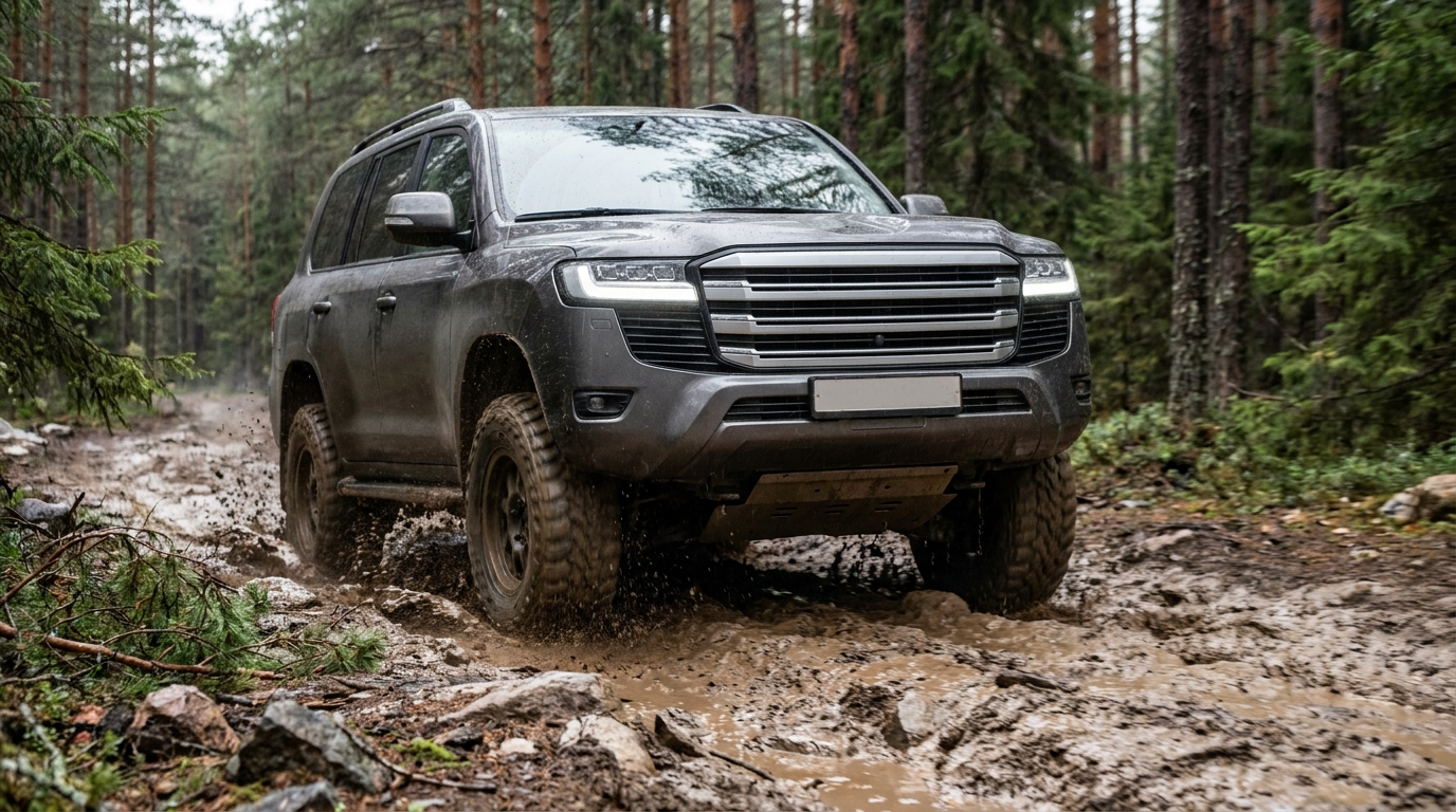 Haval H9 на бездорожье: как ведёт себя на российском бездорожье