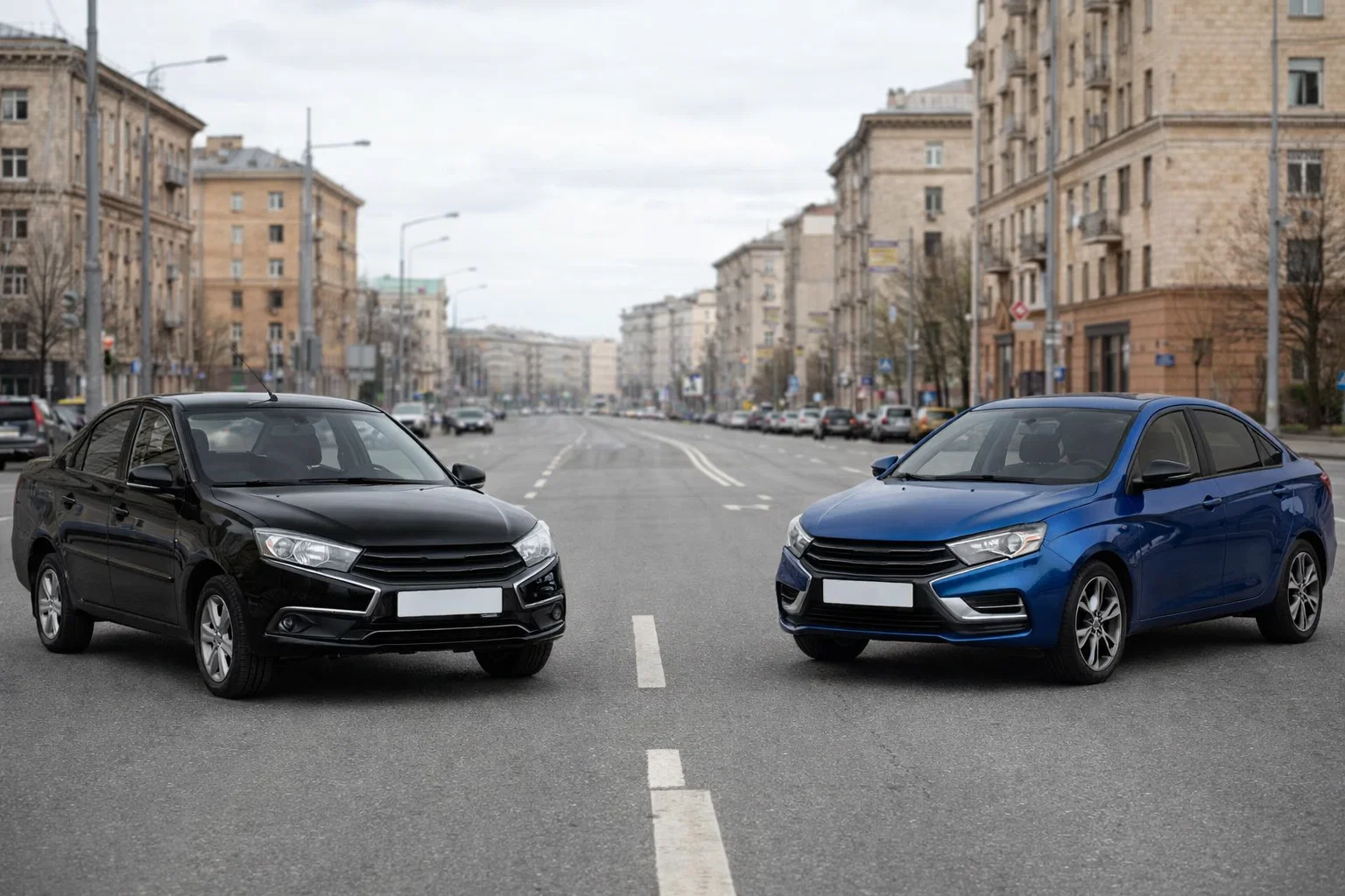 Сравнение Лады Гранты и Весты: чем отличаются модели LADA